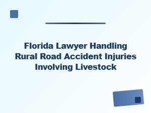 Florida Lawyer for Rural Livestock Road Accidents
